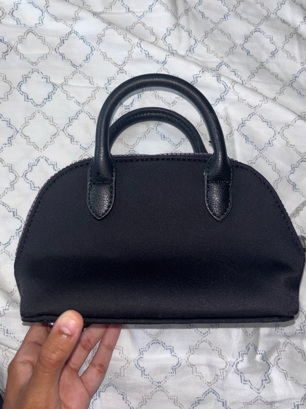 Zara Black Women's Mini Top-Handle Bag